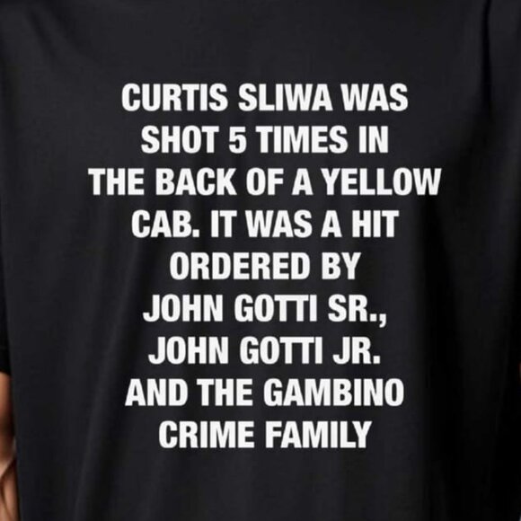 Curtis Sliwa Was Shot 5 Times In The Back Of A Yellow Cab Shirt 81 - Picture 2 of 5